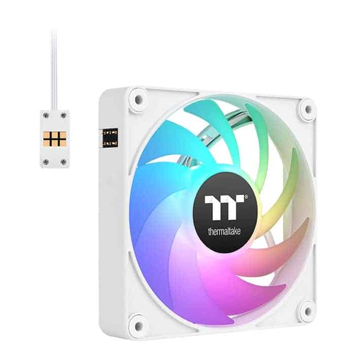 Thermaltake CT140 EX ARGB Sync White 140mm PWM Fan Triple Pack